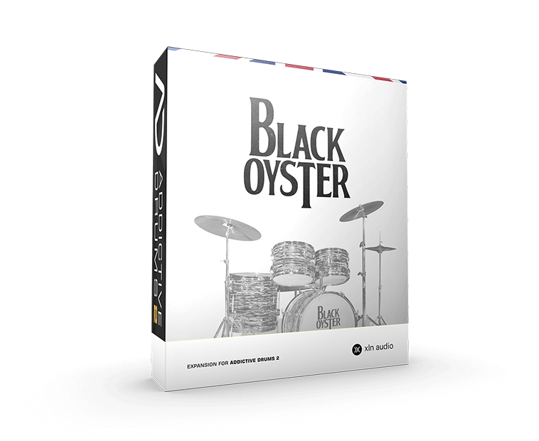 XLN Audio Addictive  Drums  2 | Black Oyster (AD2+AdPak)